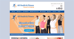Desktop Screenshot of akhealthandfitness.co.uk